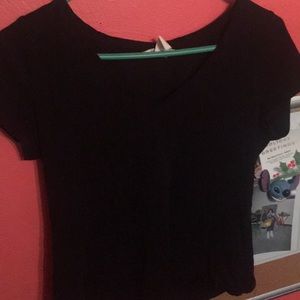 H&M Black V Neck